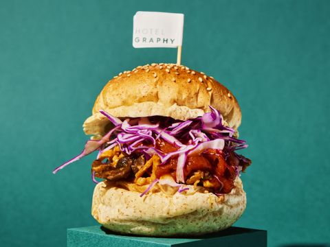 【10-12月 季節のバーガー】プルドマッシュルーム [VEVGAN]