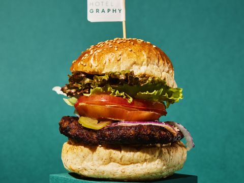 玄米パティーバーガー[VEGAN]