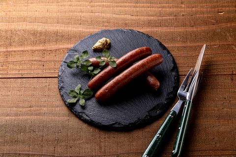 Yoichi wine pork sausage