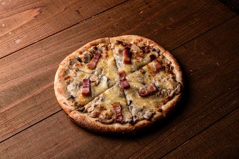 Boscaiola with Four Kinds of Mushrooms and Hokkaido Bacon