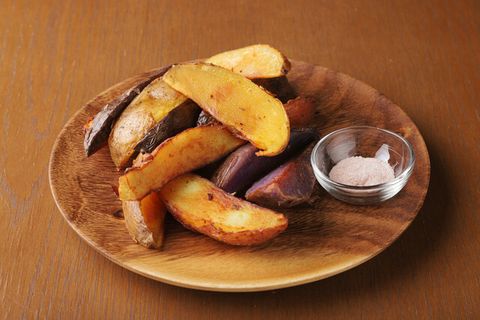 Fried Potatoes with Skin from Hokkaido