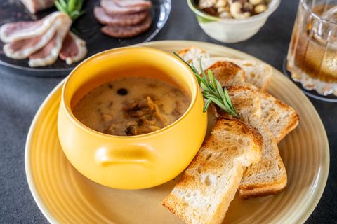 ジャージー牛ストロガノフ