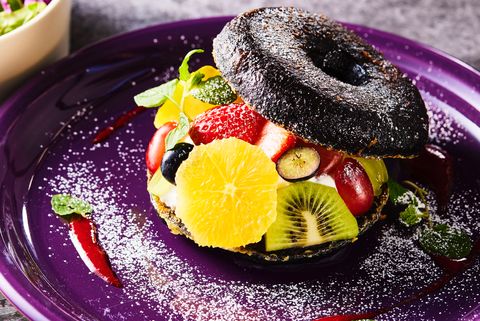 Doughnut French Toast Fruit & Yogurt Whip