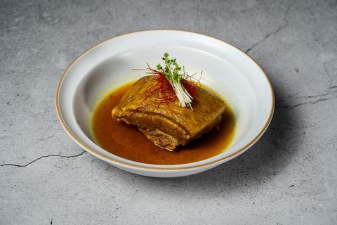 バーテンダーのこだわり角煮