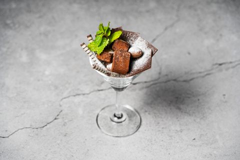 チョコレートの盛り合わせ