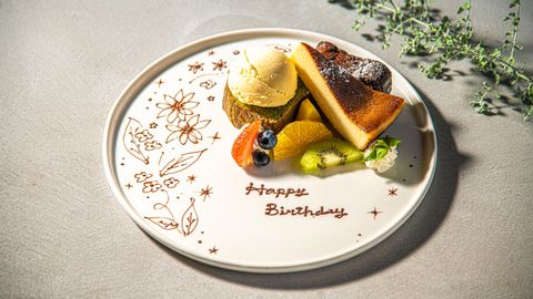 デザートプレート