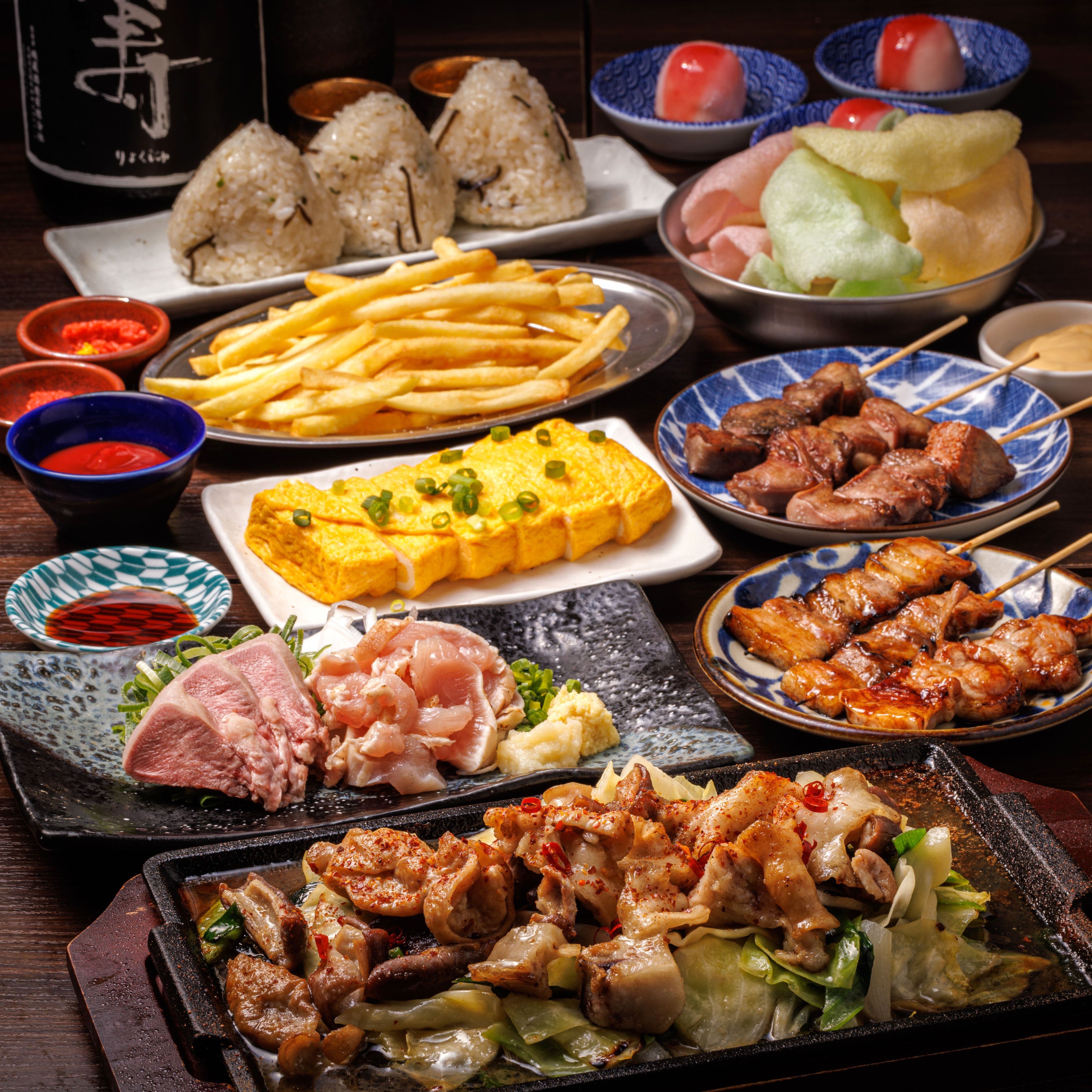 [もつ焼きコース]一度食べたらやみつき！？五右衛門のもつ焼き【2H飲放題】