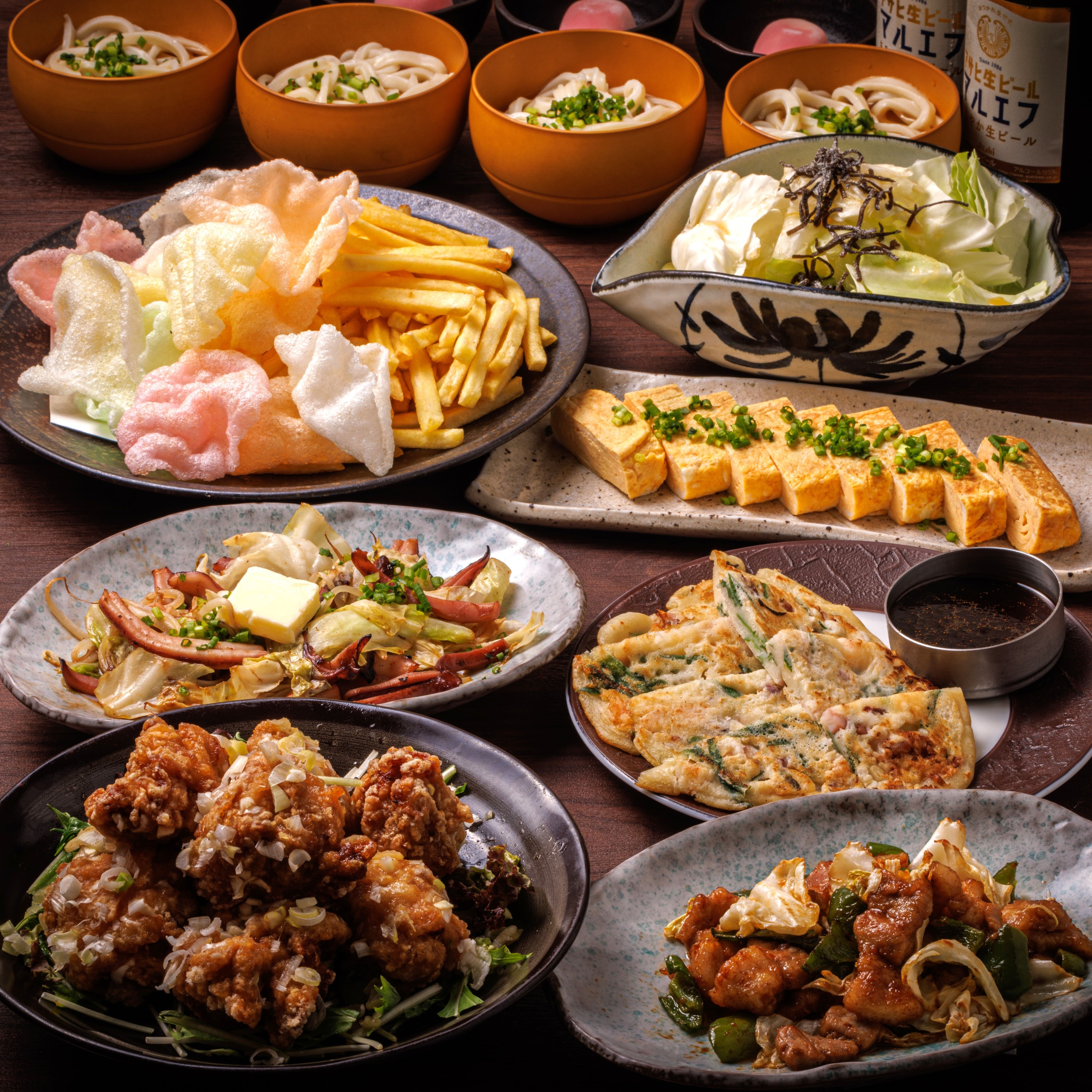 [迷ったらこれ！]10品4,000円日～木3H制・金土祝前2H制スタンダード飲み放題】