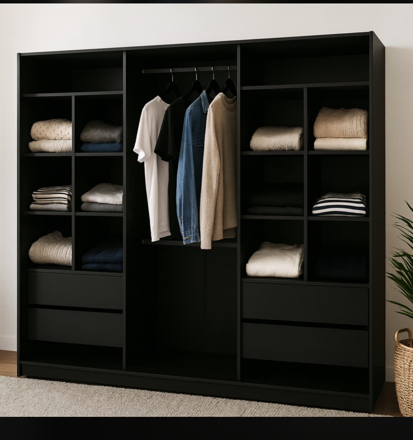 VESTIDOR DE 180*180 SIN PUERTA - Olavarría