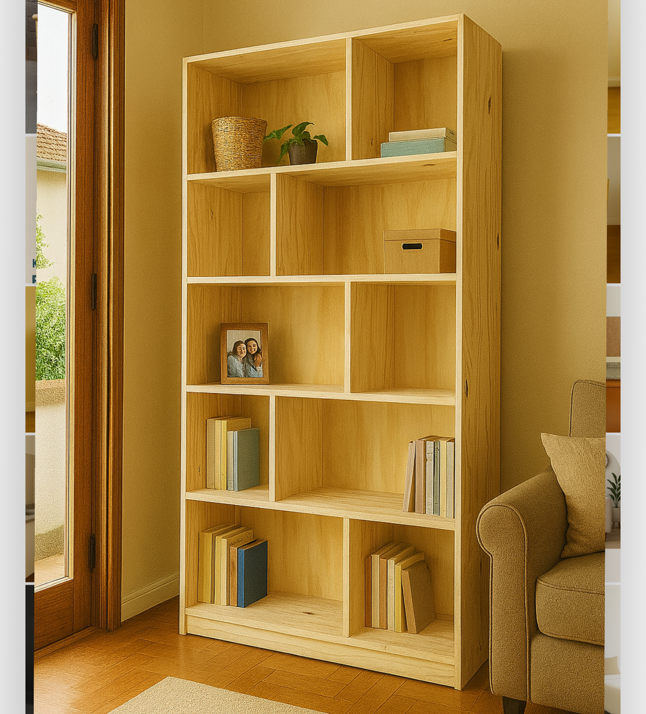 BIBLIOTECA CUBO 180*100 - Olavarría