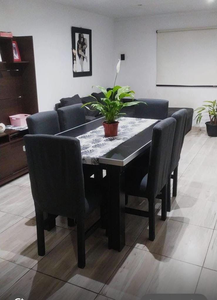 MESA Y SEIS SILLAS LISO Y FIRULETE - Olavarría