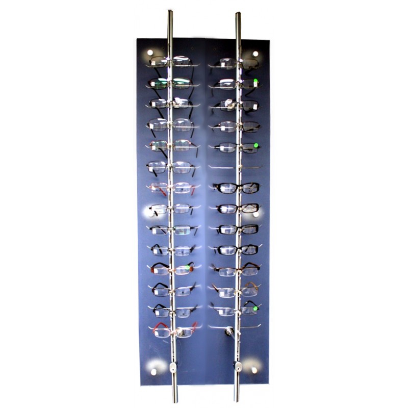 28 Position Lockable Rod Frame Display Wall System