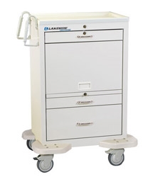 3-Drawer Medication Cart