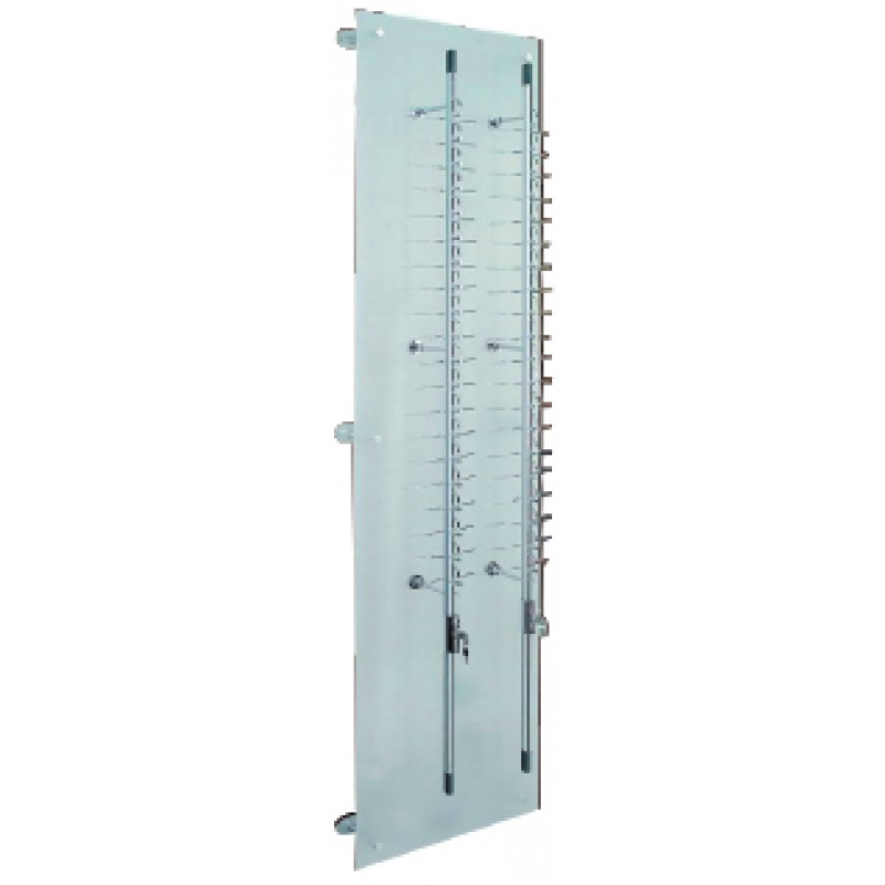 40 Position Lockable Rod Frame Display Wall System