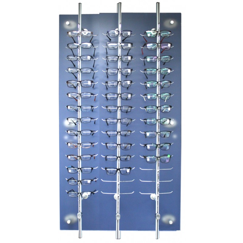 42 Position Lockable Rod Frame Display Wall System