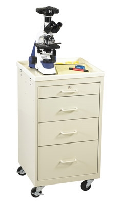 4 Drawer Bedside Cart