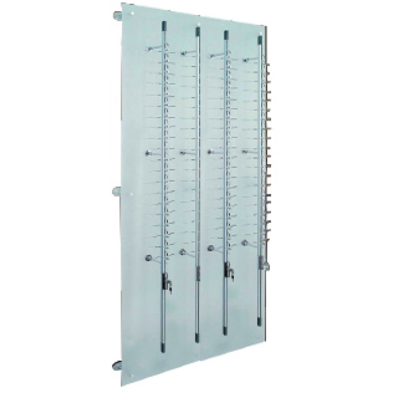 80 Position Lockable Rod Frame Display Wall System