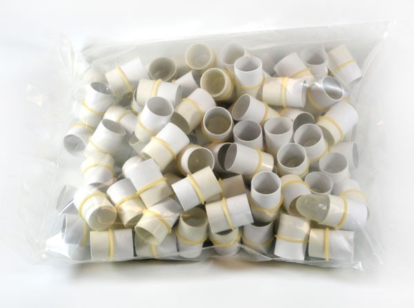 AccuTip Tonometer Tip Covers - Sleeved Bulk Bag Of 100 - Sanitized