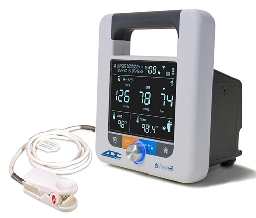   ADview 2 Monitor (Blood Pressure, Heart Rate & Masimo SpO2)