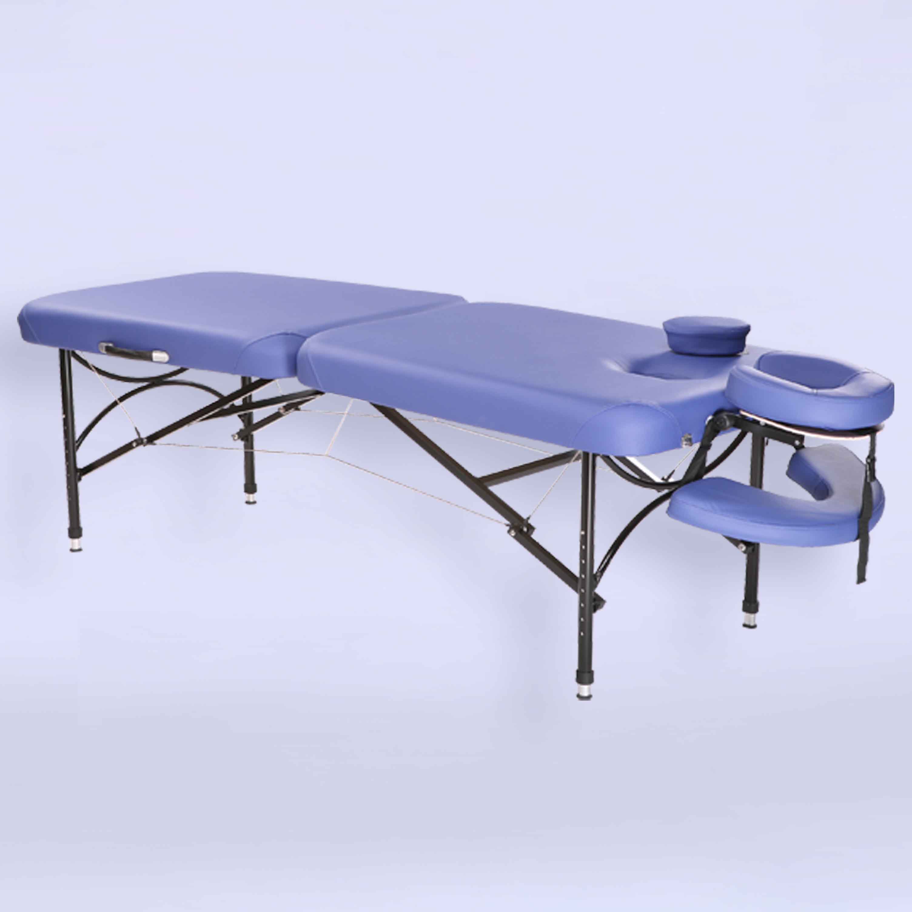 Aluminum massage table