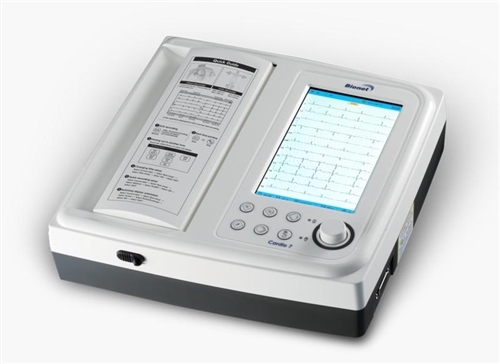 Bionet Cardio7 Interpretive ECG Machine (WiFi, Flash Drive, BMS-Plus Software & DICOM 3.0)