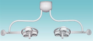 Celestial Star™ Dual Ceiling Mount Surgical Light