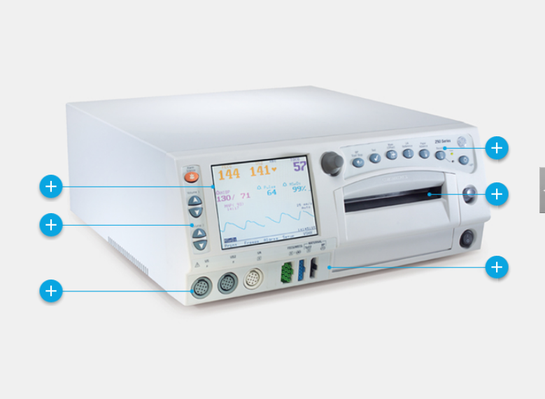 Corometrics 250cx Series Maternal/Fetal Monitor