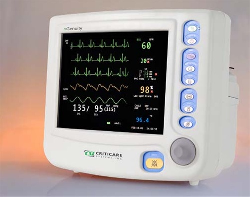 Criticare nGenuity 8100E Patient Monitor