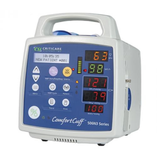 Criticare VitalCare Vital Signs Monitor w/ Nellcor SpO2, NIBP, HR, Printer