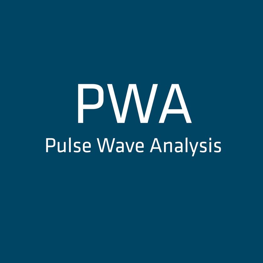 DETECTION OF PULSE WAVE VELOCITY IN ARTERIES WITH ABPM  PWA - PULSE WAVE ANALYSIS