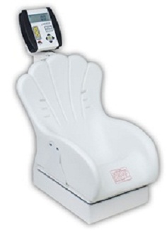 Detecto Digital Pediatric Scale with Inclined Chair Seat