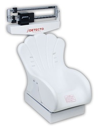Detecto Mechanical Pediatric Scale with Inclined Chair Seat