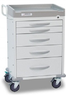 Detecto Rescue Medical Carts (5 Drawers)