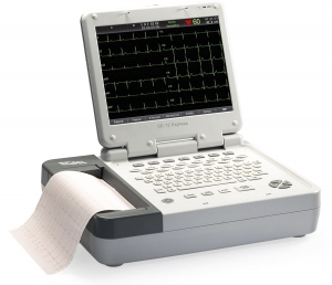 Edan SE-12 Express ECG Machine, Laptop Style W Built in Thermal Printer