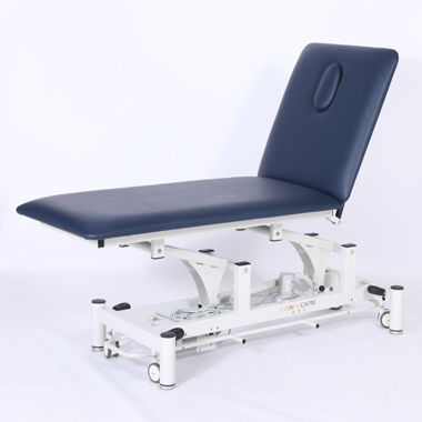 Electric physiotherapy bed