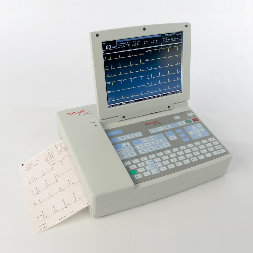 HIGH-VALUE PERFORMANCE 12-CHANNEL ECG SYSTEM  CARDIOVIT AT-10 PLUS