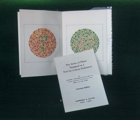 Ishihara Color Plate Book