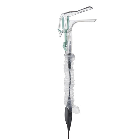 KLEENSPEC® DISPOSABLE VAGINAL SPECULA WITH ATTACHED SHEATH