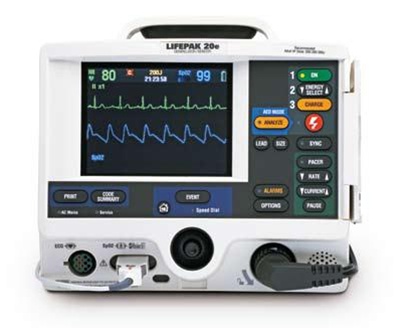 LIFEPAK 20e Defibrillator/Monitor Package