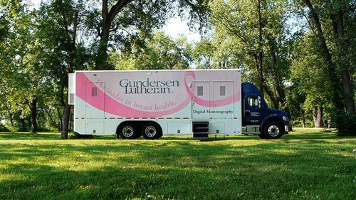 MAMMOGRAPHY MOBILE RADIOLOGY ROOM