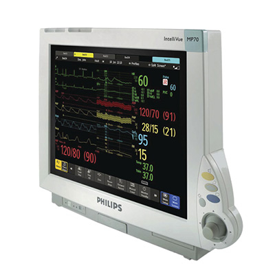 Philips IntelliVue MP70 ECG Monitor