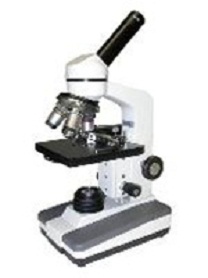 Student Advanced Microscope - Fluor, 4 obj, Abbe, Iris, Coaxial