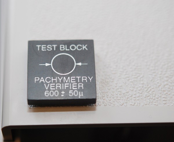 Test Block for AccuPen & AccuPach VI Pachymeters