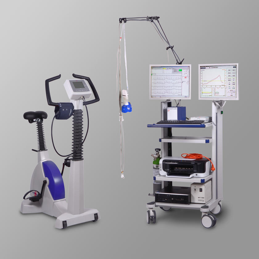 THE VERSATILE SYSTEM FOR PERFECT ERGOSPIROMETRY  GANSHORN POWERCUBE®-ERGO
