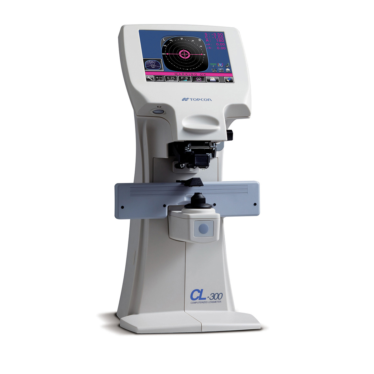 Topcon’s CL-300 Lensmeter with Compact design