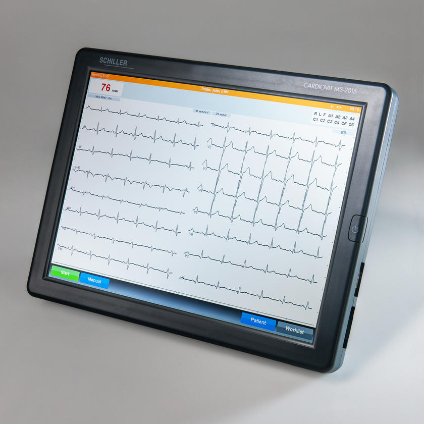TOUCHSCREEN ECG  CARDIOVIT MS-2015