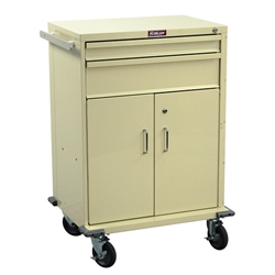 V-Series, Two Drawer Procedure Cart w/ Locking Storage Compartment
