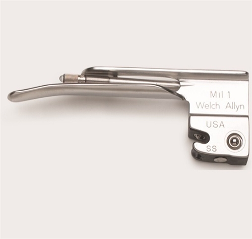 Welch Allyn Miller #1 Standard Laryngoscope Blade