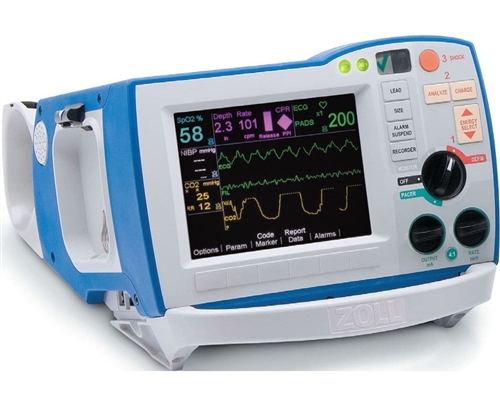 Zoll R Series ALS Defibrillator w/ NIBP, SpO2, Pacing, & EtCO2