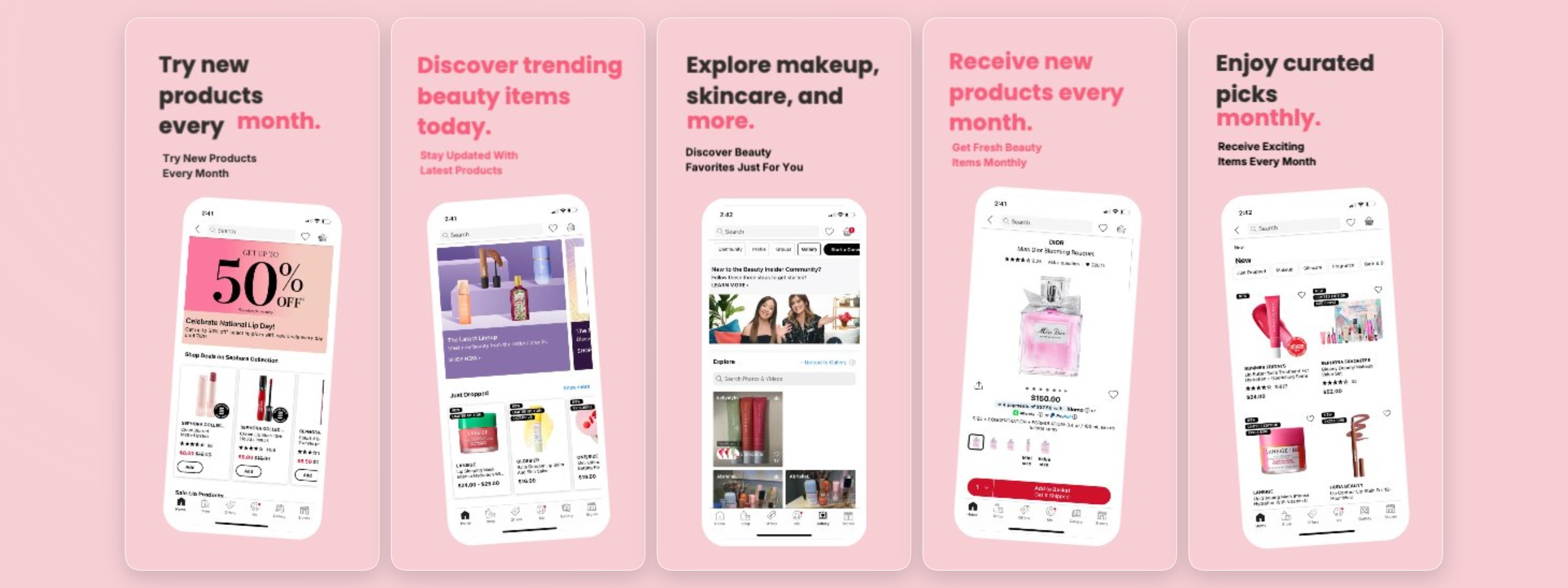 Makeup store preview